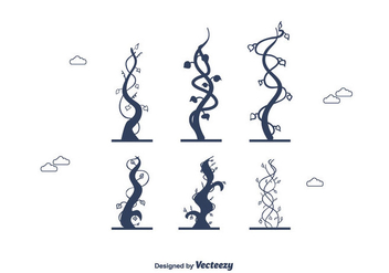 Beanstalk Vector - Kostenloses vector #365319